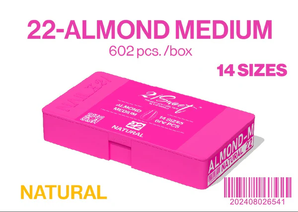 21Sweet - Soft Gel Tips - Almond M