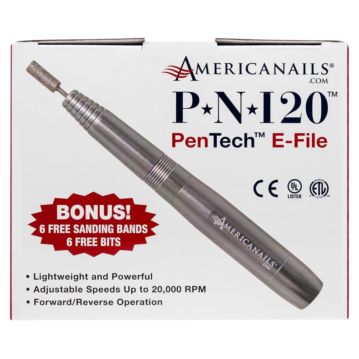 Lima eléctrica PenTech Americanails PNI20