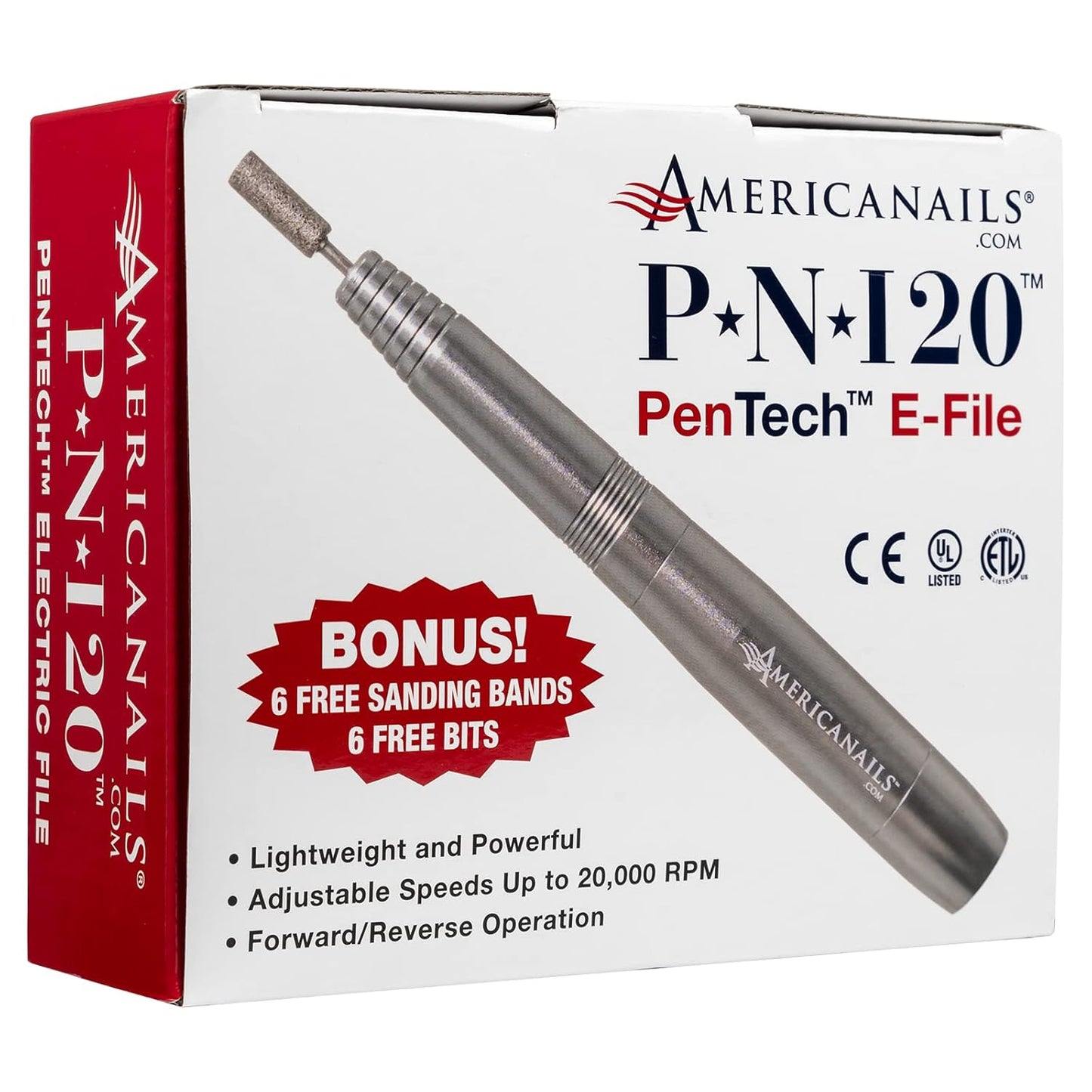 Lima eléctrica PenTech Americanails PNI20