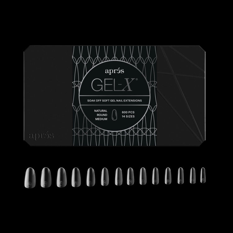 Puntas de gel suave Apres Gel-X - Redondas M