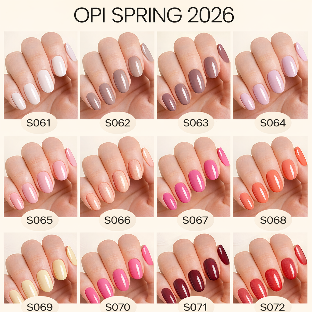 OPI "The New OPIcons 2026" Intelli Gel Collection (12 Colors) + Free Display + Free Sample