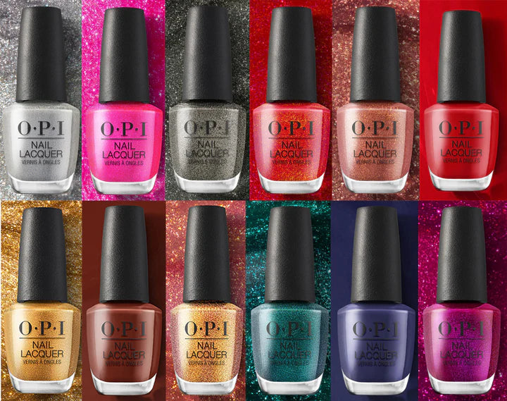 OPI "Good Enough To Treat Holiday 2025" Nail Polish Collection (12 Colors) + Free Display