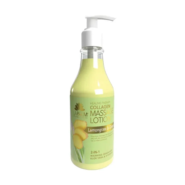 Healing Therapy Massage Lotion Lemongrass & Ginger