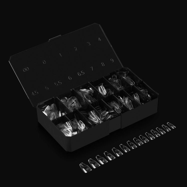 Apres Gel-X® Natural Coffin Medium Box of Tips - Pro (600pcs)