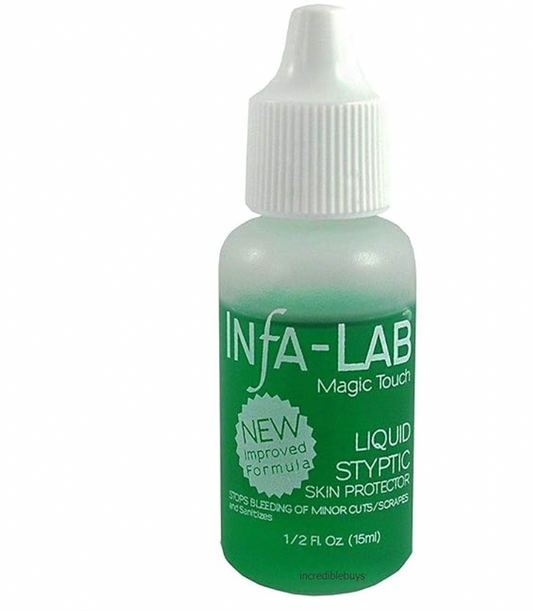 Infa-Lab MAGIC TOUCH Líquido Astringente para Uñas, Protector de Piel Antihemorrágico InfaLab