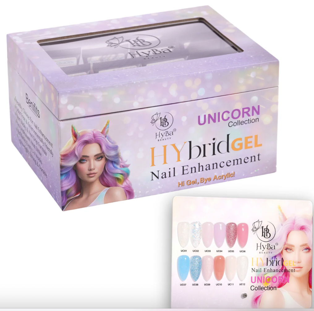 HyGEL™ Hybrid Gel Nail System - #8 UNICORN Collection
