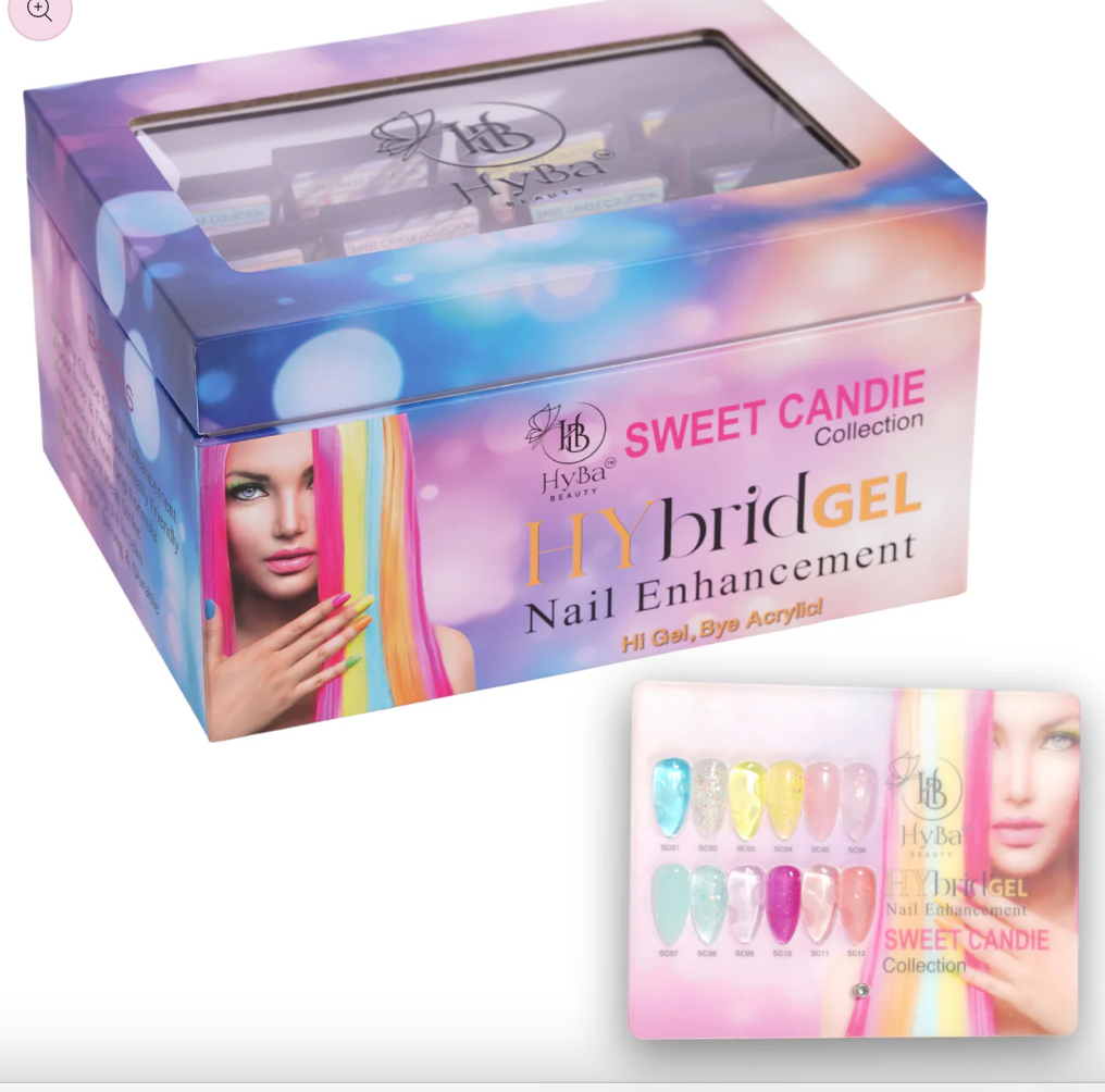 HyGEL™ Hybrid Gel Nail System - #9 SWEET CANDIE Collection