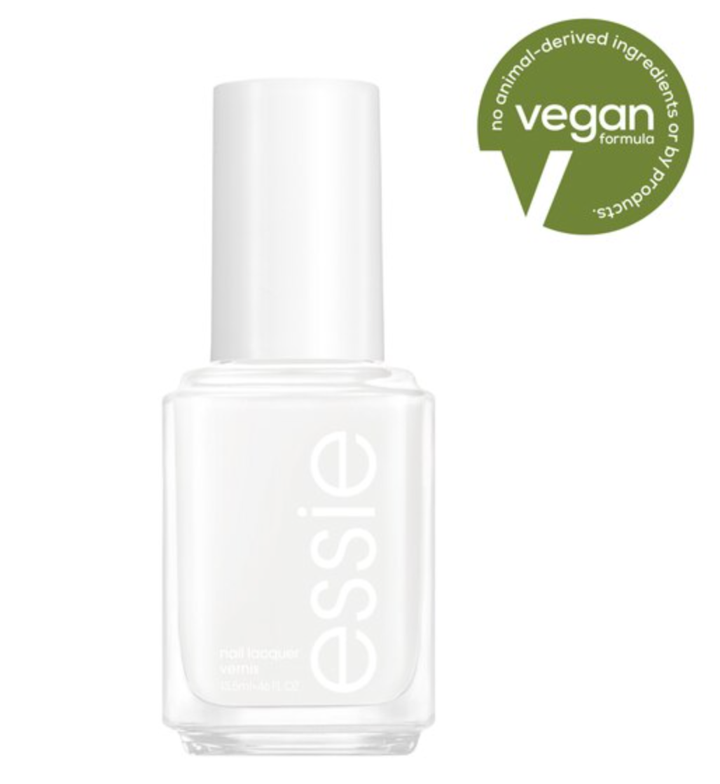 Esmalte de uñas essie de calidad de salón, vegano, blanco nieve
