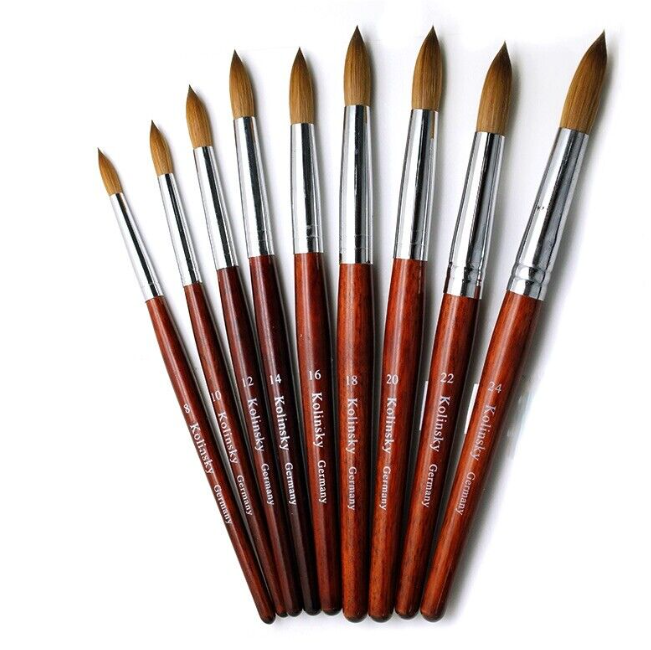 Premium Kolinsky Acrylic Brush