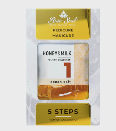 Nurevolution Bare Soak 5 Step - Honey & Milk