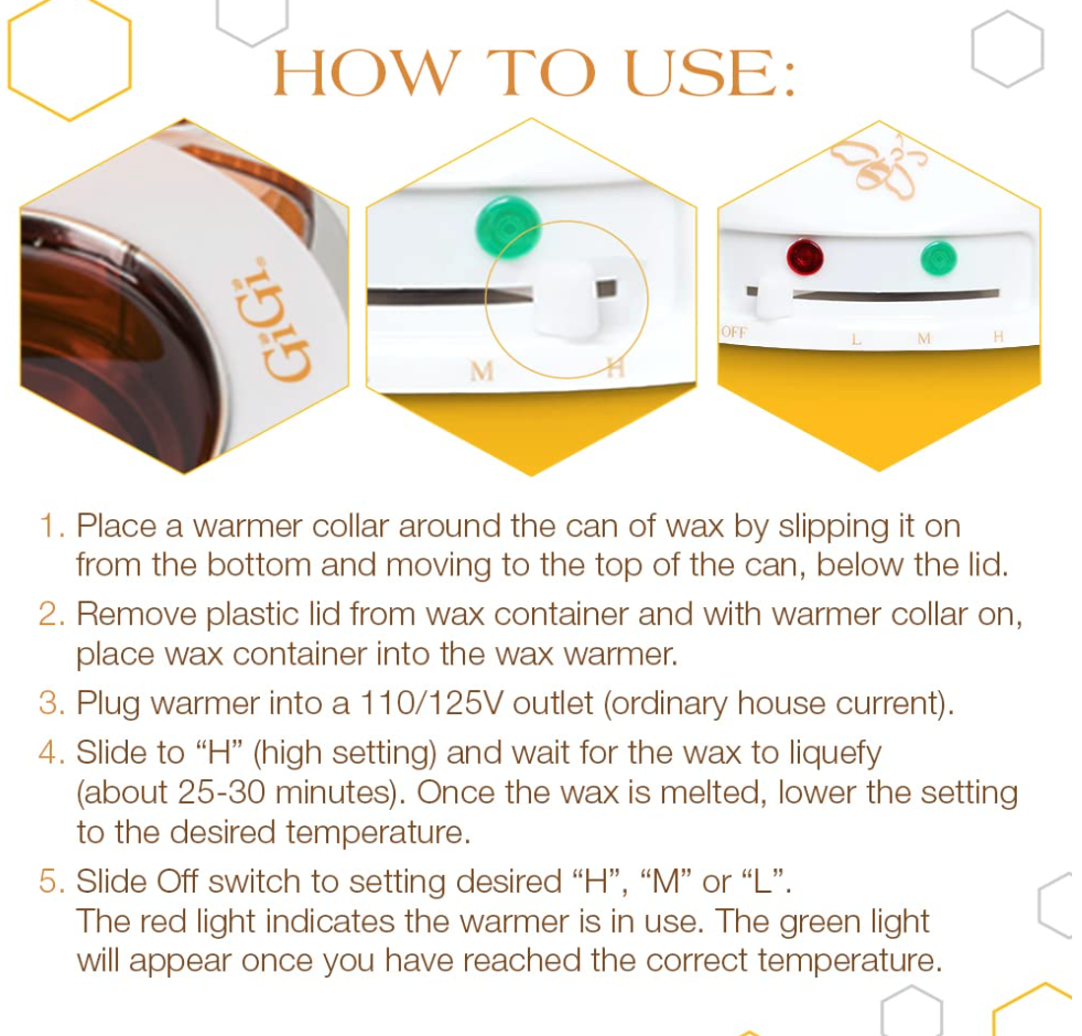 GIGI Wax Warmer for 14oz can