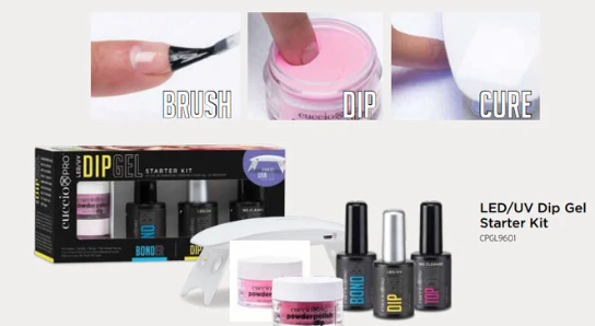 CuccioPro Starter Kit - LED/UV Dip Gel