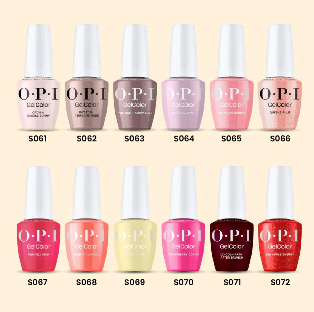 OPI "The New OPIcons 2026" Intelli Gel Collection (12 Colors) + Free Display + Free Sample