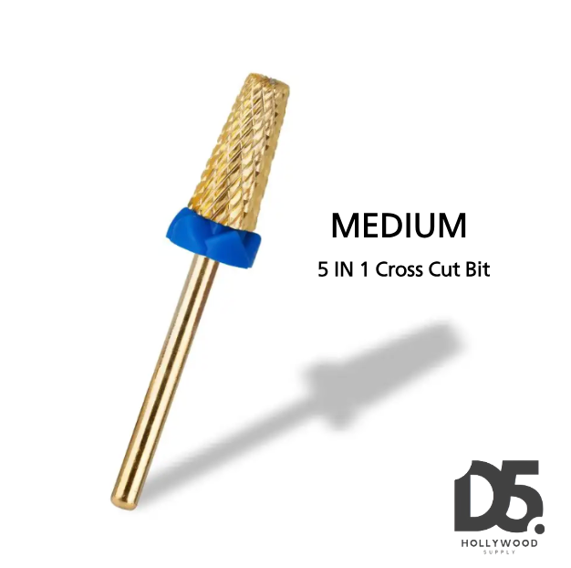 5 in 1 Cross Cut Bit - Fine/Medium