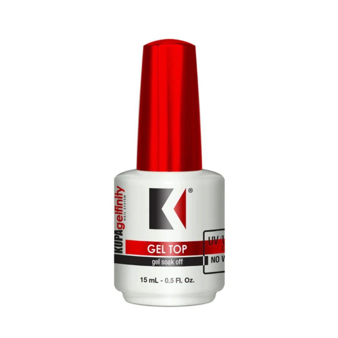 KUPA GelFinity - Top Coat Glossy Finish 0.5 Fl Oz