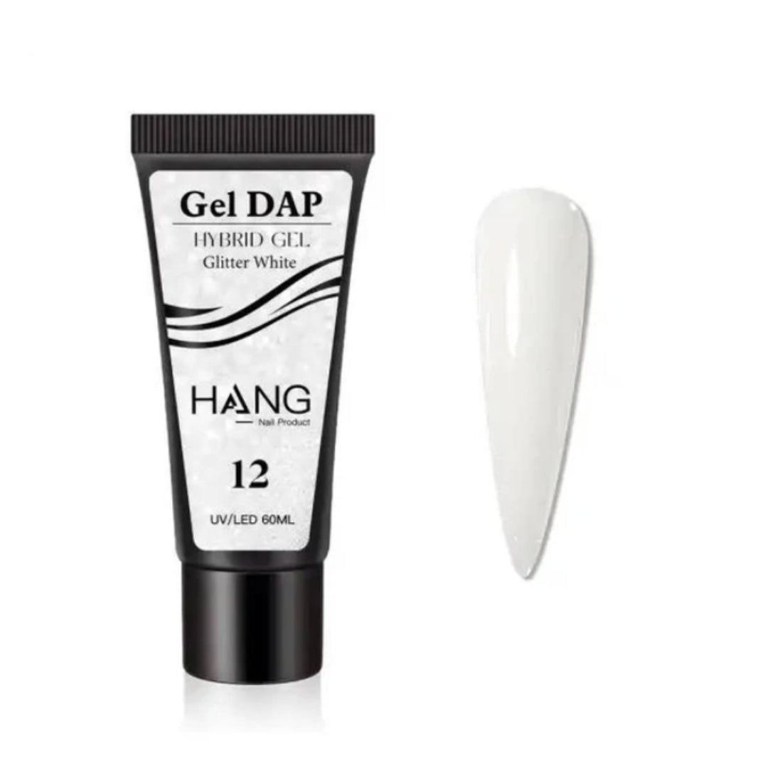 Hybrid Gel Dap 12 - Glitter White