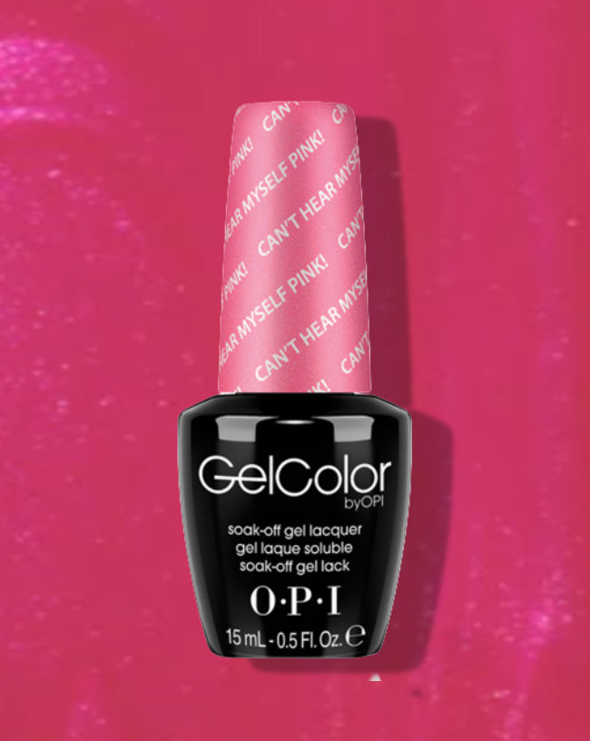 OPI Gel A72 - ¡No Me Oigo Ni Pensar de lo Rosa que Es! #GCA72