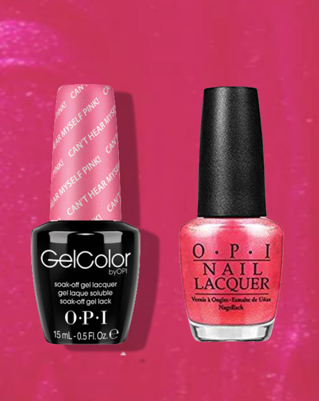 OPI Gel A72 - ¡No Me Oigo Ni Pensar de lo Rosa que Es! #GCA72