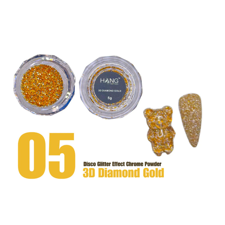 05 3D Diamond Gold