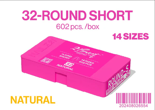 21Sweet - Soft Gel Tips - Round (Short, Medium, Long)