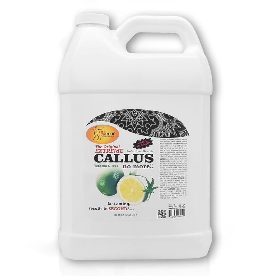SPA REDI The Original Extreme Callus Remover (4 Gallon/Case)
