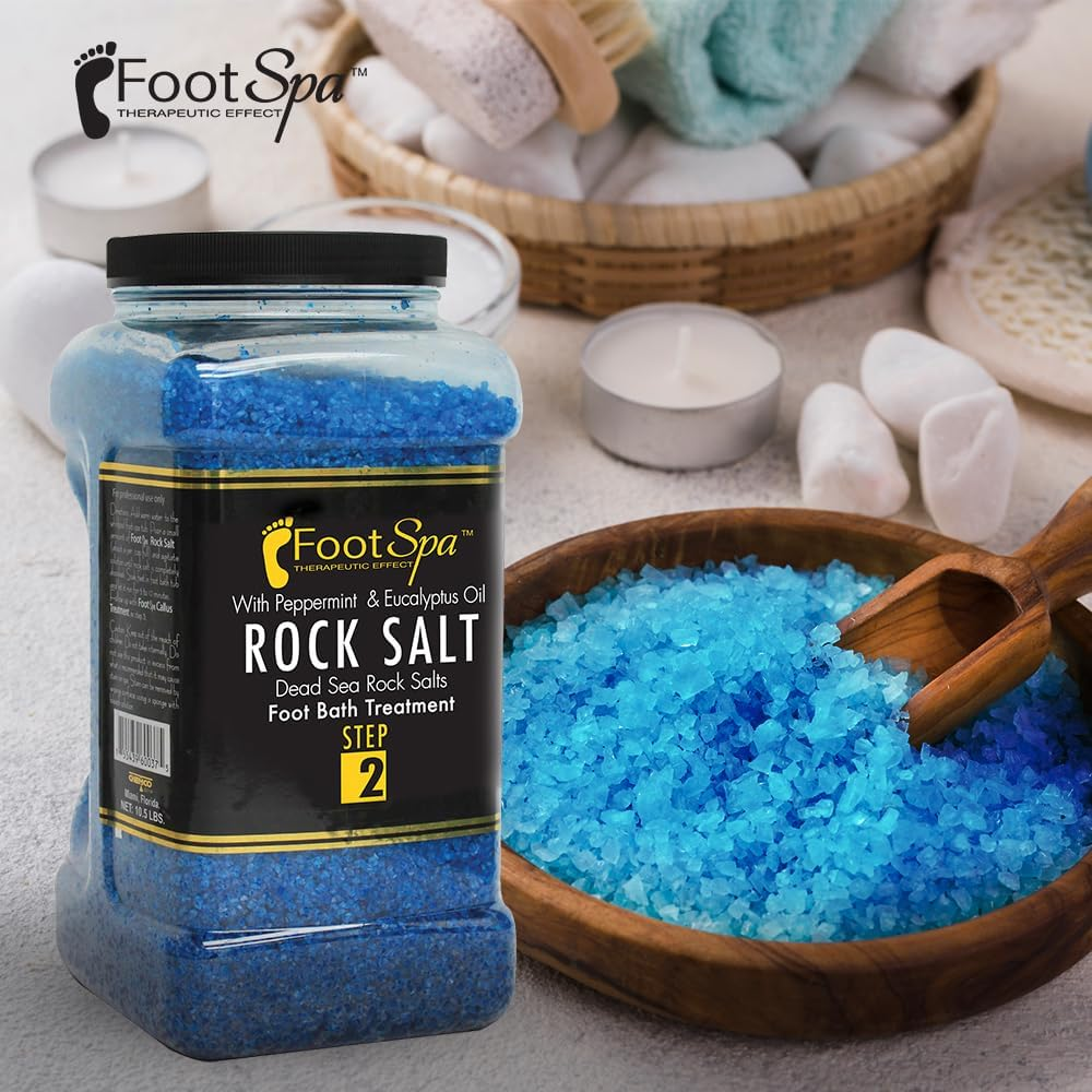 Foot Spa Step 2 - Pedicure Rock Salt (Gallon)
