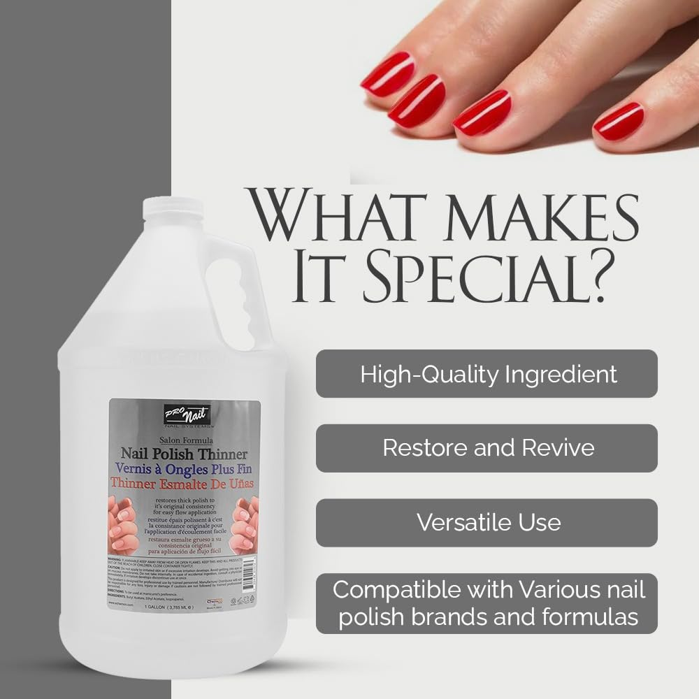 Pro Nail - Nail Polish Thinner (Gallon)