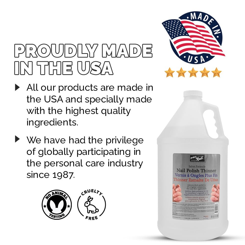 Pro Nail - Nail Polish Thinner (Gallon)