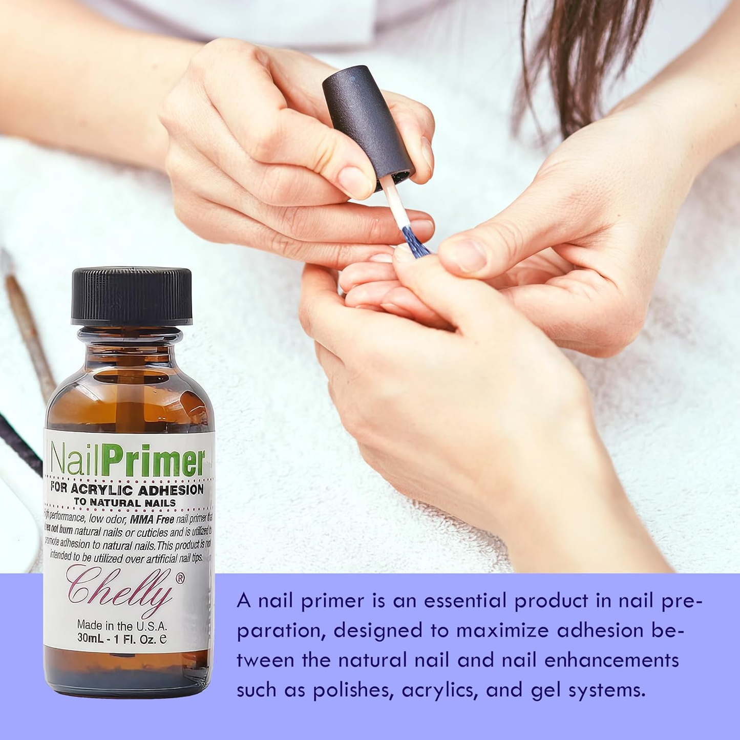 Chelly Nail Acrylic & Gel Acid-Free Primer (30ml)