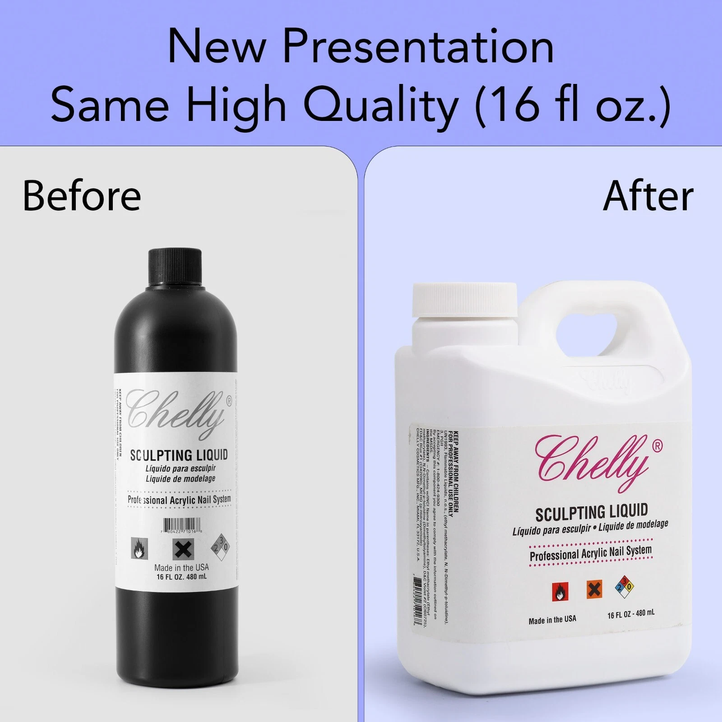 Chelly Sculpting Liquid Monomer (16oz)