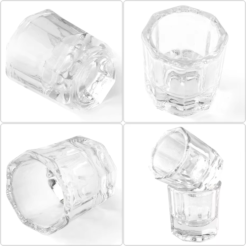Small Glass Dappen Cup