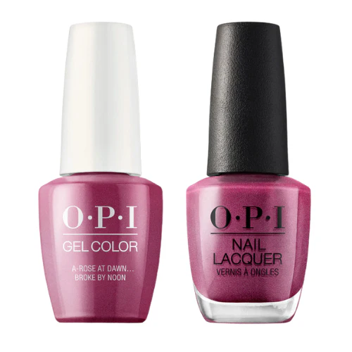 V11 OPI Gel - Una Rosa al Amanecer...Sin Dinero al Mediodía #GCV11