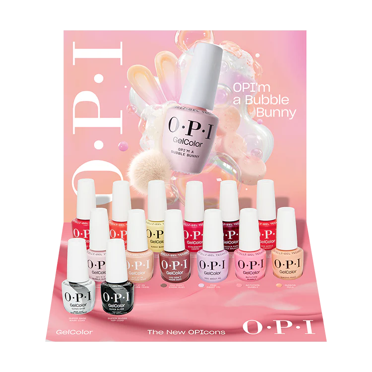 OPI "The New OPIcons 2026" Intelli Gel Collection (12 Colors) + Free Display + Free Sample