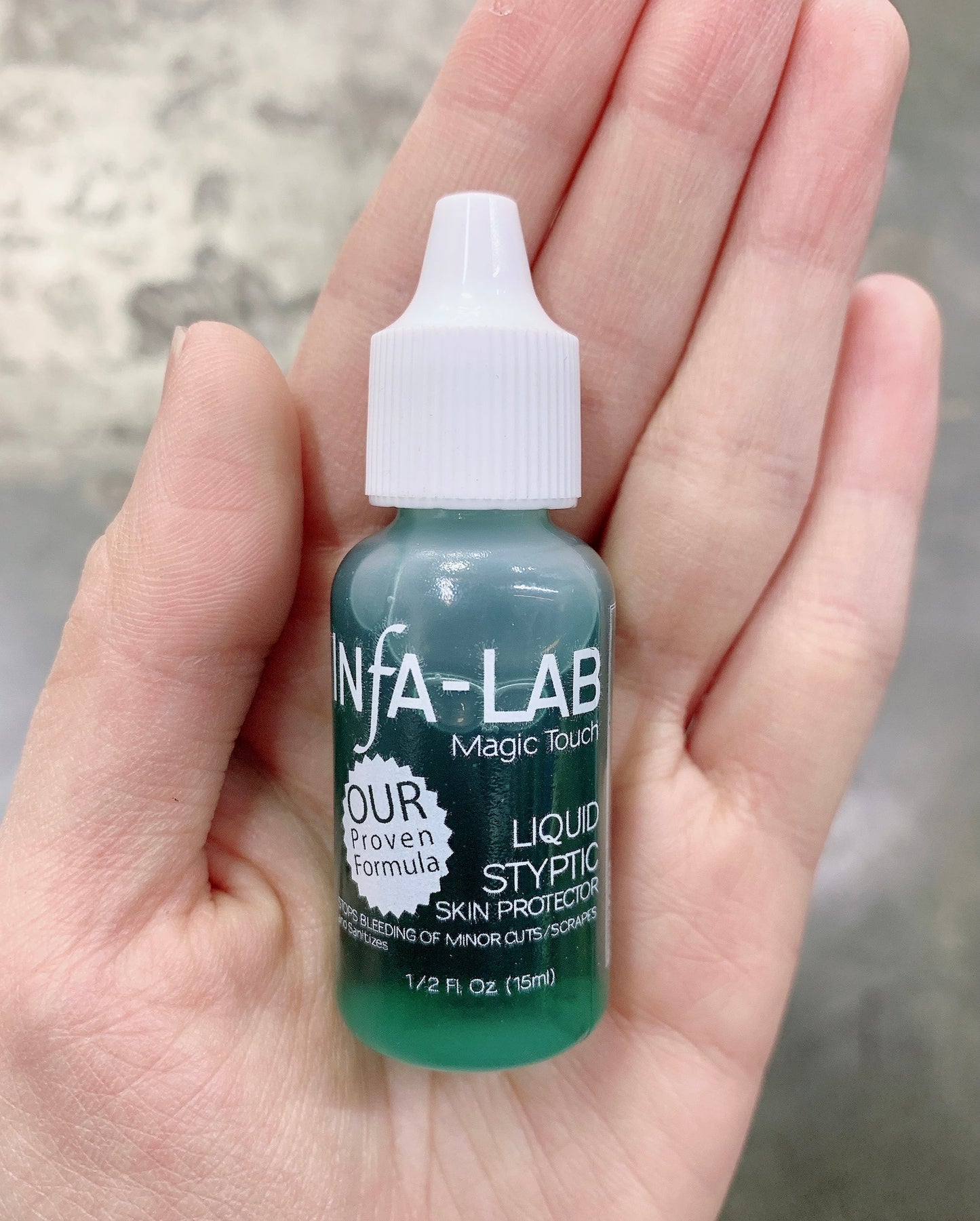 Infa-Lab MAGIC TOUCH Líquido Astringente para Uñas, Protector de Piel Antihemorrágico InfaLab