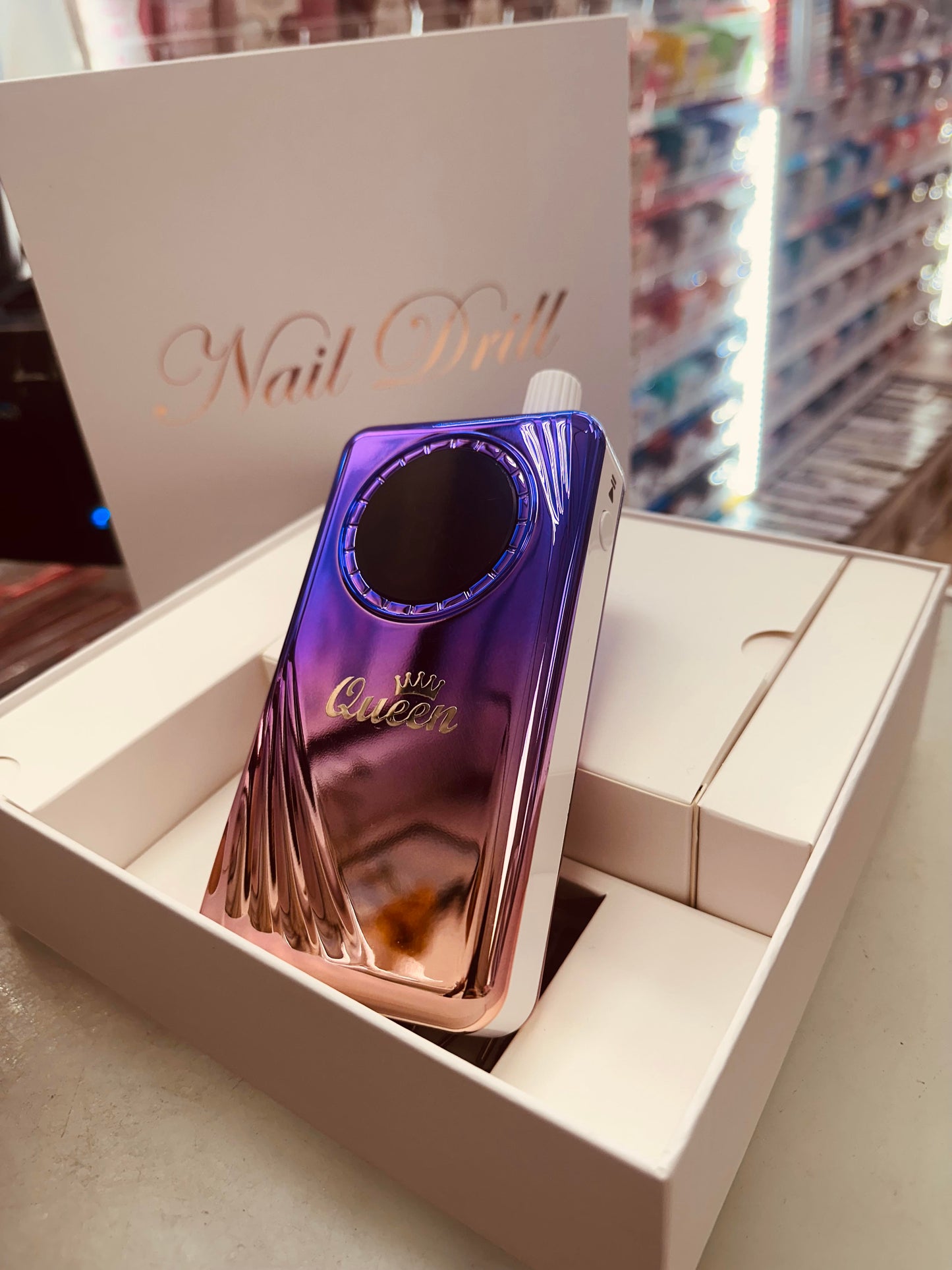 Taladro de uñas profesional Queen 35000 RPM 60 W