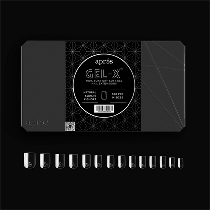 Puntas de gel suave Apres Gel-X - Square XS