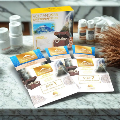LA PALM VOLCANOSPA in a Box Pedicure Kit (5-6 Step)