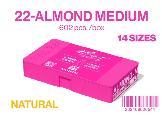 21Sweet - Soft Gel Tips - Almond M