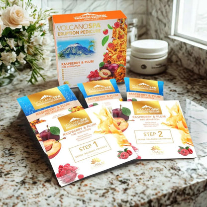 LA PALM VOLCANOSPA in a Box Pedicure Kit (5-6 Step)