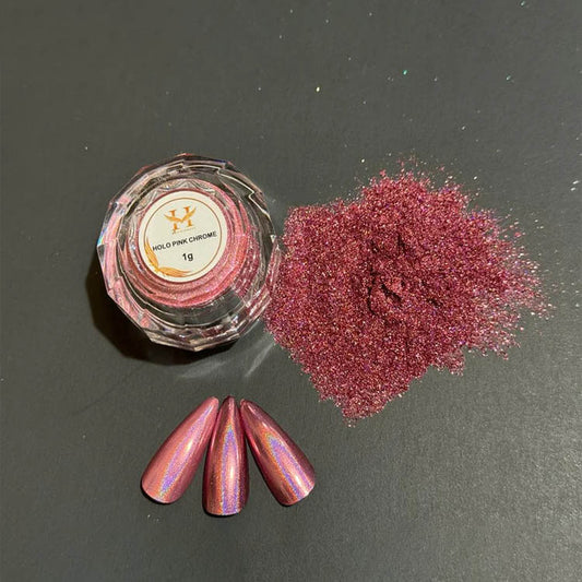 20 Holo Pink Chrome