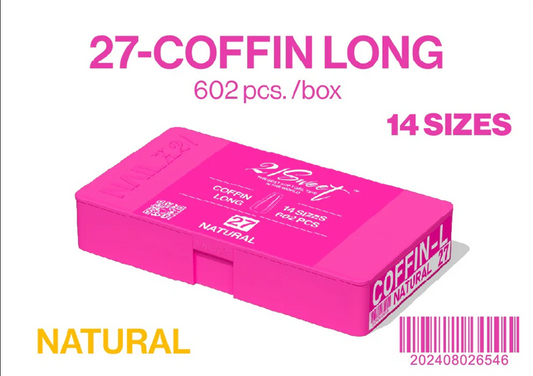 21Sweet - Soft Gel Tips - Coffin L