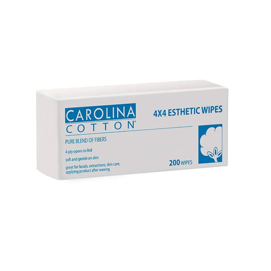 Carolina Cotton Cotton Esthetic Wipe, 4x4