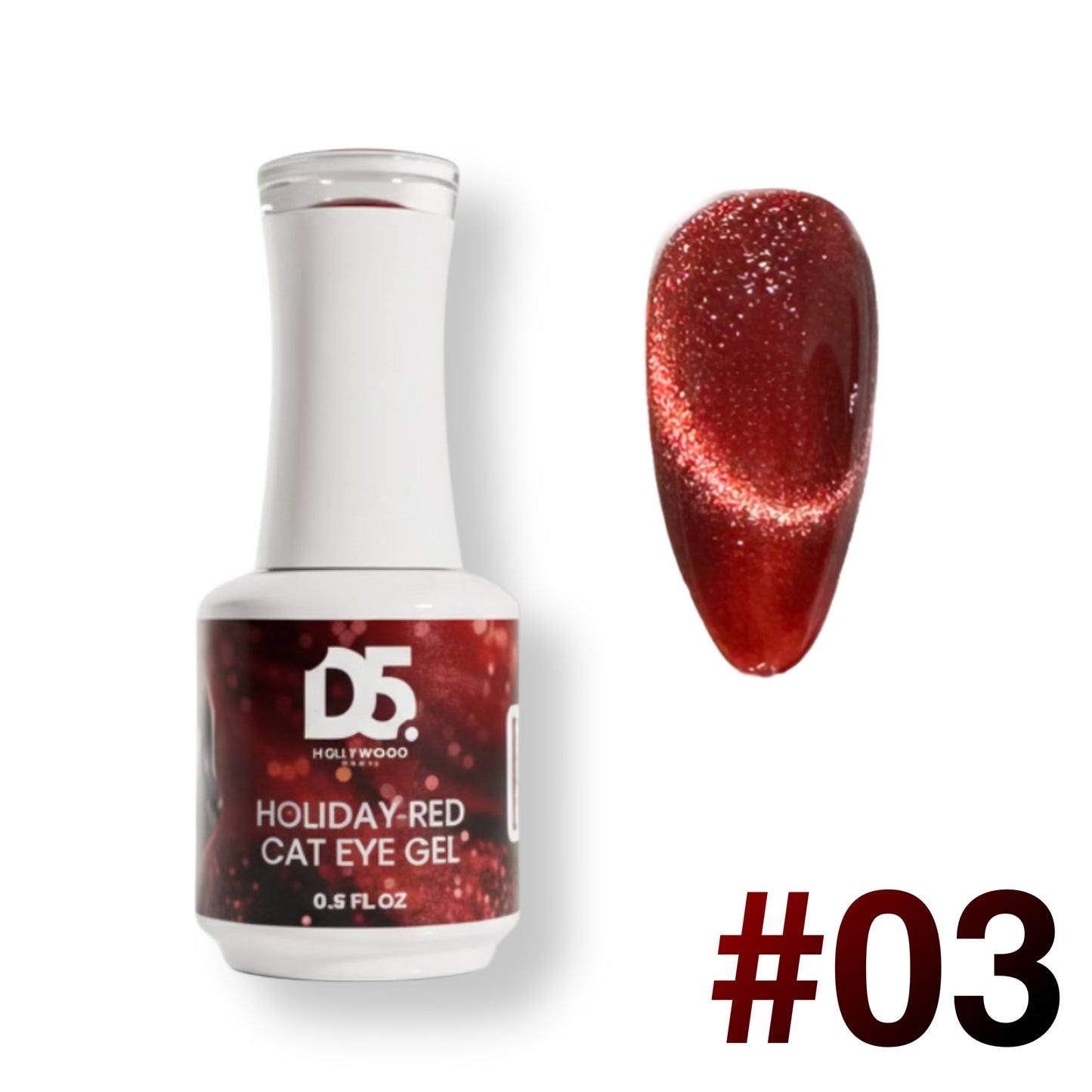 Holliday Red Cat Eye Gel #03