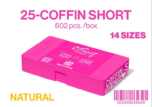 21Sweet - Soft Gel Tips - Coffin S