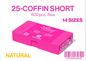 21Sweet - Soft Gel Tips - Coffin S