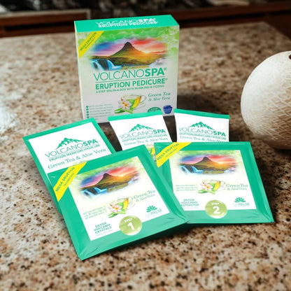 LA PALM VOLCANOSPA in a Box Pedicure Kit (5-6 Step)
