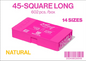 21Sweet - Soft Gel Tips - Square L