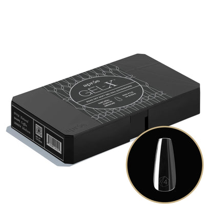 Apres Gel-X® Natural Coffin Medium Box of Tips - Pro (600pcs)
