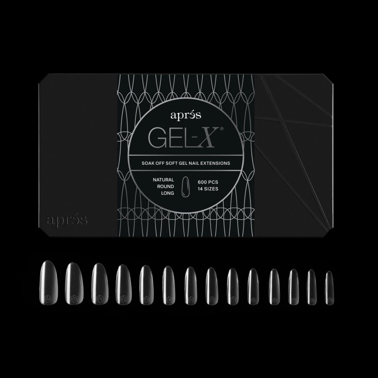 Puntas de gel suave Apres Gel-X - Redondas L