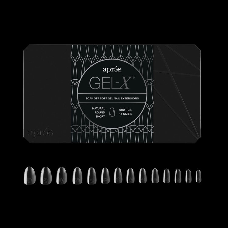 Puntas de gel suave Apres Gel-X - Redondas S